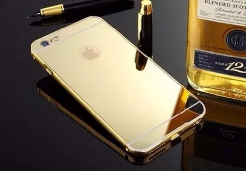 Bumper Dourado Para iPhone