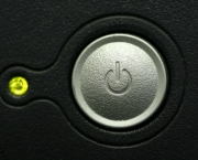 Computer monitor power button macro