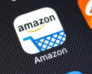 Sankt-petersburg, Russia, February 11, 2018: Amazon Shopping Application Icon On Apple Iphone X Scre