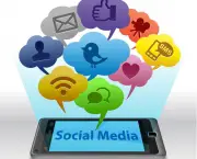 Social media on Smartphone