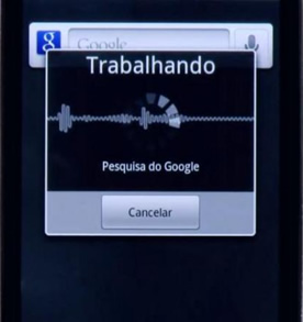 Buscas no Google por Voz