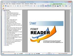 Software Foxit Reader PDF