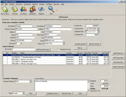 iMagic Inventory Software 3.31